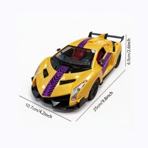 26971673-0819-4492-8ec9-cedb5b119647.jpg 1:16 Scale 4WD RC Racing Car with 2.4GHz Control, LED Lights, One Button Door Opening and Rechargeable Battery