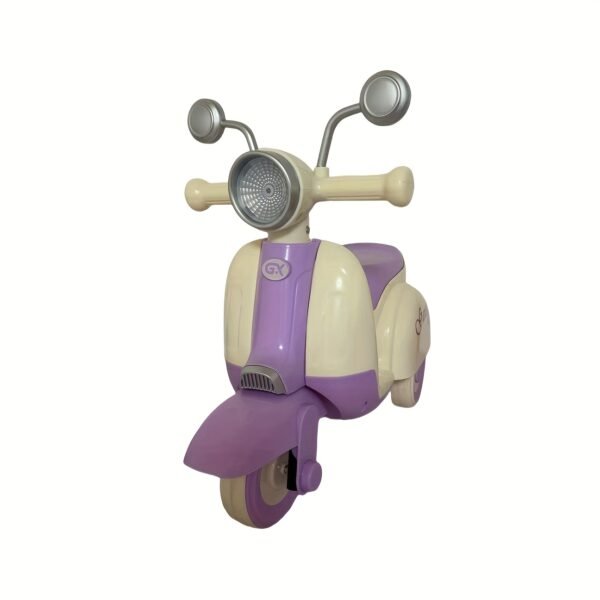 Kids Ride On Motorcycle Scooter with Lights, Music and Balance Function, Ultra Slim Design