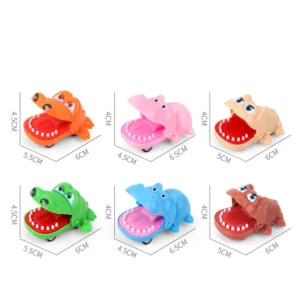 52e9ec496f84ea90d7f2b7b69ea398a3.webp Child Crocodile Mouth Pull Back Toy Mini Biting Fingers Toy Single Piece (Color May Vary)