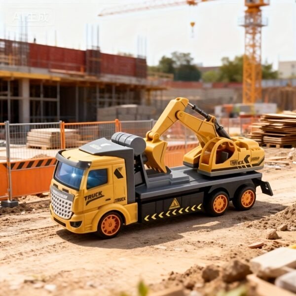 1:48 Remote control engineering truck, Remote control excavation truck, RC Engineering mixer truck Without battery