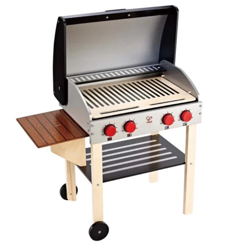 Hape Gourmet Grill & Shishkaboo Kitchen Pretend Play for Kids