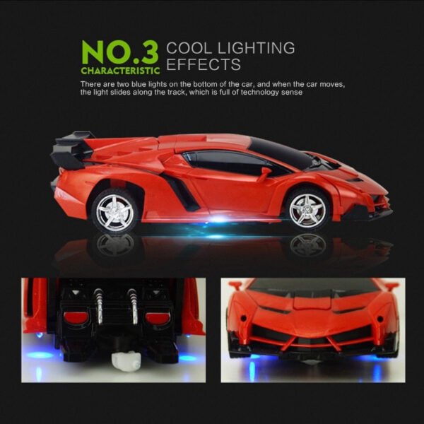 Scale 1:18 Remote Control 2in 1 Sports Transformation Car