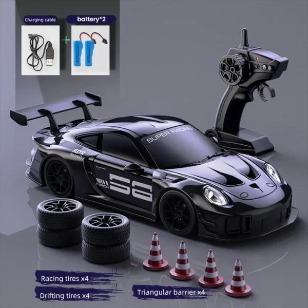 4WD RC Car Remote Control Cars 2.4G Radio High Speed Drift Racing High Speed Truck RTR Vehicle Toy Gift for Kids Children