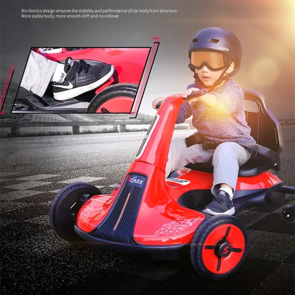 24v Motor Style Kids Children Battery Go Kart Drift Car Ride On Car