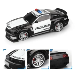1/12 RC Police Racing Car 2.4G Radio Control Cars Toy with Lights Drift Vehicle toys for Children