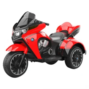 New Children's Electric Motorcycle Ride on 3-12 Years Old Load 50KG Double Kids Tricycle with True Key Start