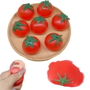 Tomato Squishy Water Balloon Toy for Summer Play, Beach Games and Reusable Fun