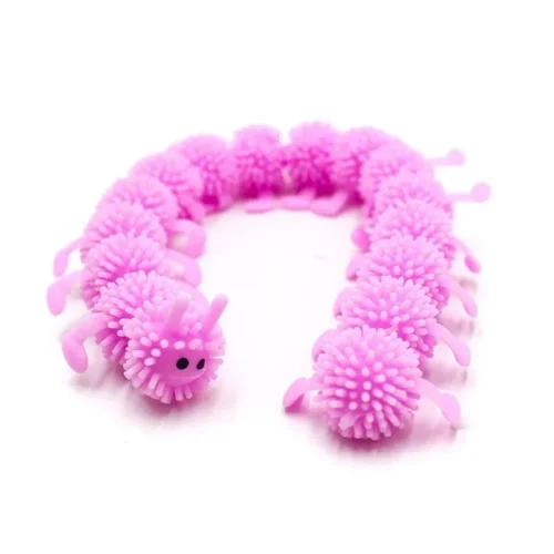1pc Caterpillars Sensory Toy Stress Relief Stretchy String Worm Pops Fidget Therapy Anti Anxiety Fidget