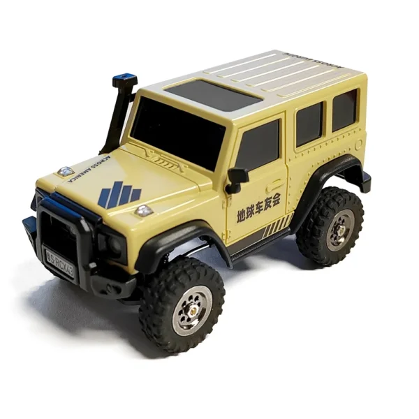 LDARC X43 1/43 Remote control mini RC car 4WD 4x4 Crawler 1/43 RTR climbing vehicle off roader Toy gift for Kids Adults