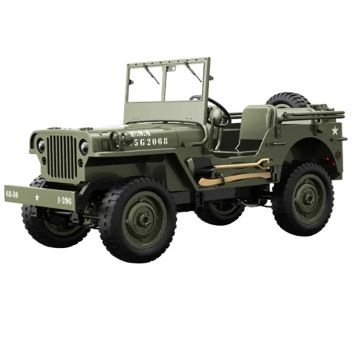 JJRC C8815 1/10 WILLYS JEEP Rc Car 1941 4WD RTR Crawler Climbing Scale Military Truck Offroad Vehicle Adult Toy Gift for Kids