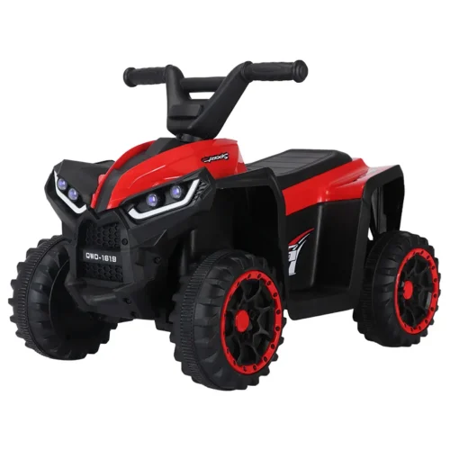 Kids Electric 4 Wheel Ride On Buggy with 60 Minute Runtime and 45kg Capacity Random Color