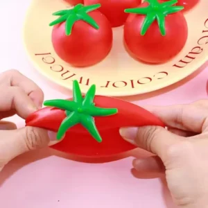 Tomato Squishy Water Balloon Toy for Summer Play, Beach Games and Reusable Fun