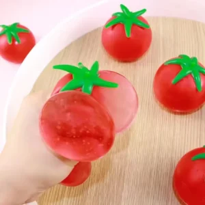 Tomato Squishy Water Balloon Toy for Summer Play, Beach Games and Reusable Fun