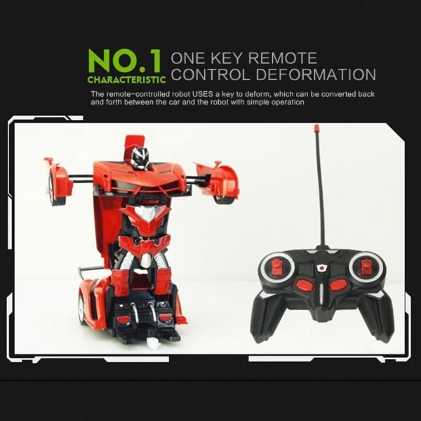 Scale 1:18 Remote Control 2in 1 Sports Transformation Car