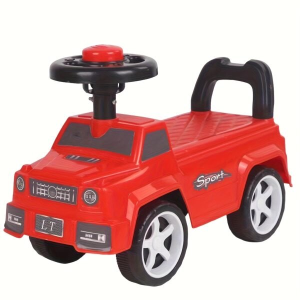 Kids Ride On Wiggle Scooter Car with Sliding Motion, Steering Wheel and Balance Control