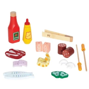 Hape Gourmet Grill & Shishkaboo Kitchen Pretend Play for Kids