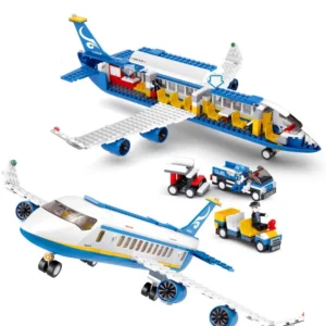 f7afbb0214ee2ef211f03202dd6917ce.webp Aviation Aircraft Building Blocks Toys Set, DIY Assembled Airplane Model