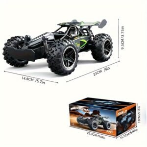 1:18 Scale High Speed RC Off Road Car with Drift Function, 2.4GHz Control and Rubber Tires