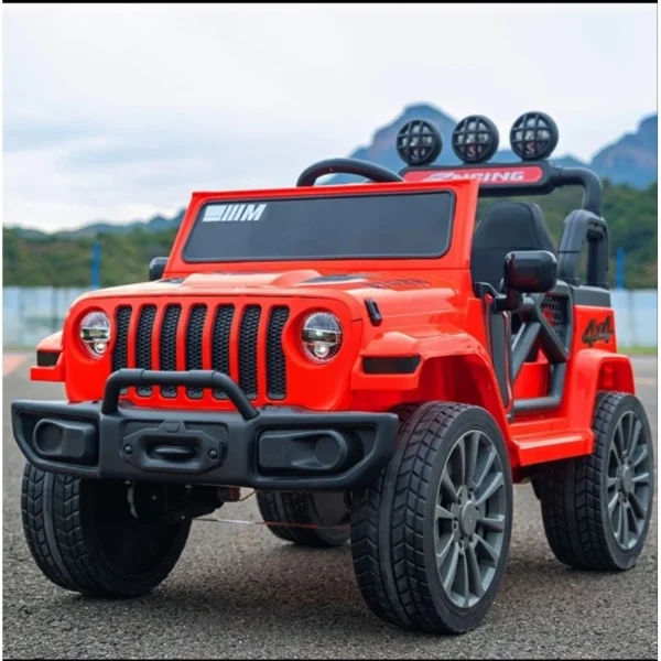 my-11134207-7qul8-lf8ia84ki2c412.webp Large 2 Seater Electric Ride On Jeep with Remote Control and Rechargeable Battery