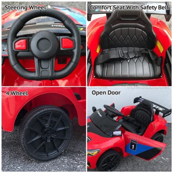 my-11134207-820lg-mlon4ili1laae5.jpg Electric Ride On Car with Remote Control and Rechargeable Battery (Color May Vary)